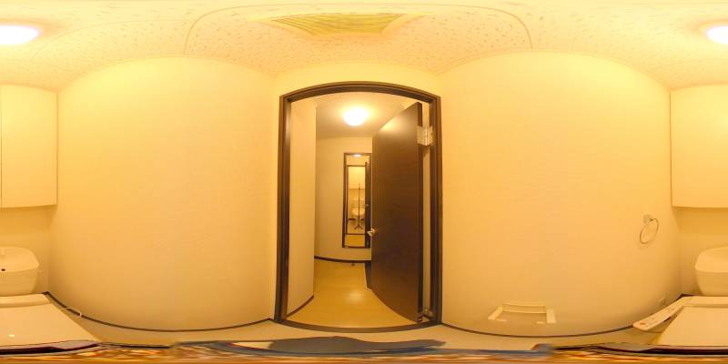 パノラマ画像トイレ