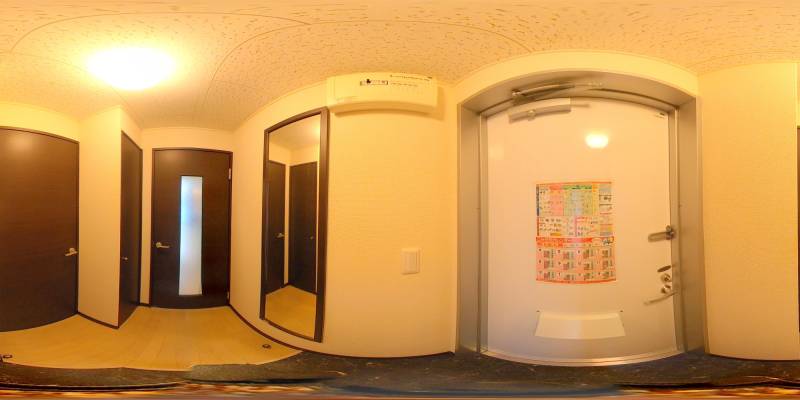 パノラマ画像玄関