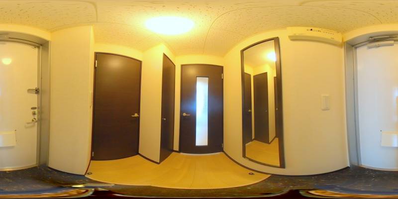 パノラマ画像玄関