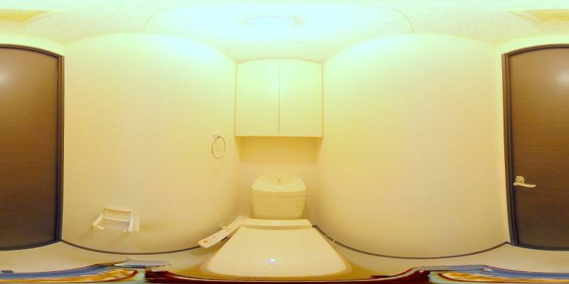 パノラマ画像トイレ