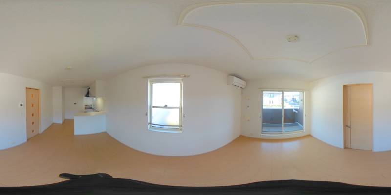 パノラマ画像リビング