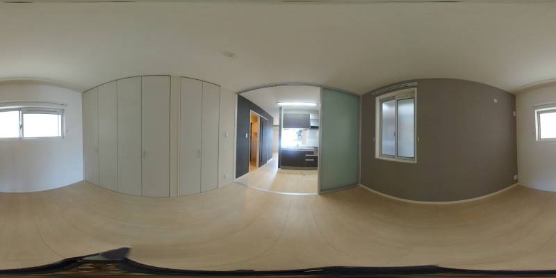 パノラマ画像洋室