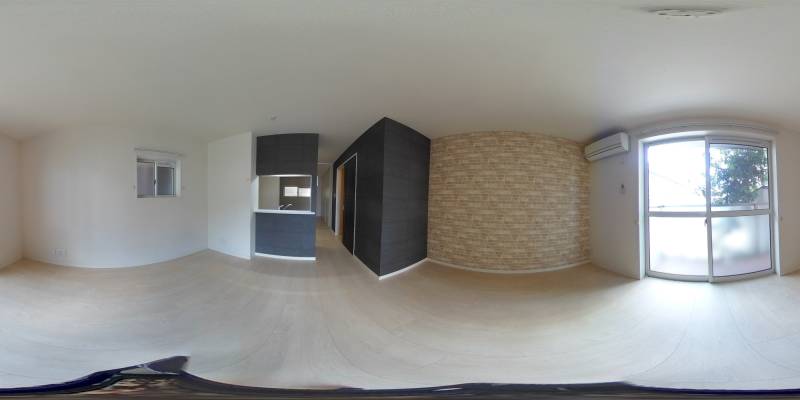 パノラマ画像リビング