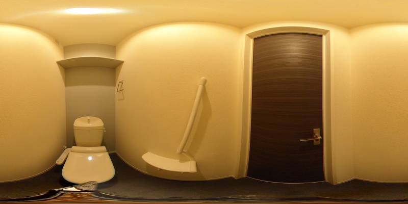 パノラマ画像トイレ