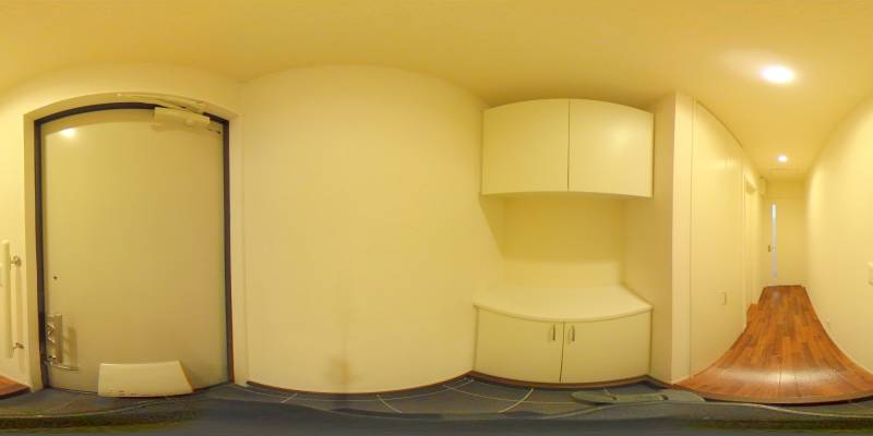 パノラマ画像玄関