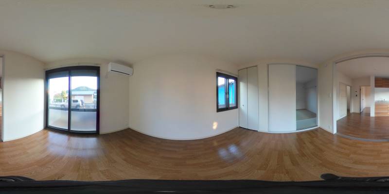 パノラマ画像洋室