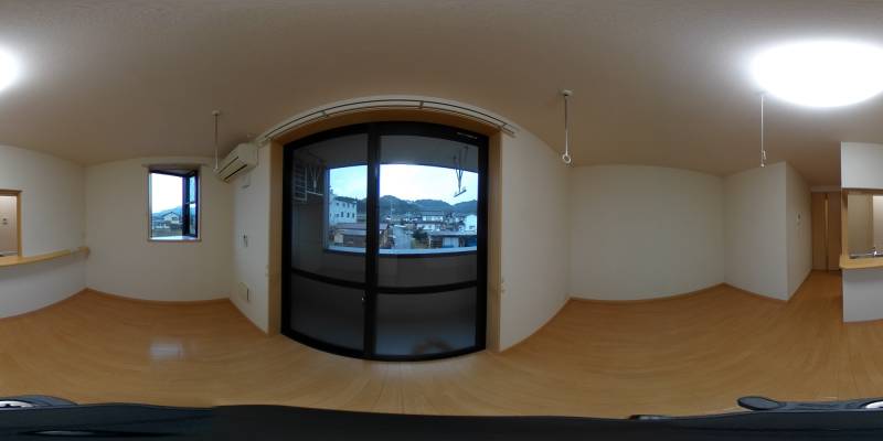 パノラマ画像リビング