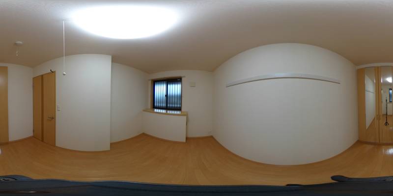 パノラマ画像洋室