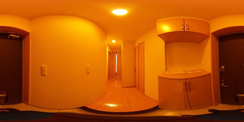 パノラマ画像玄関