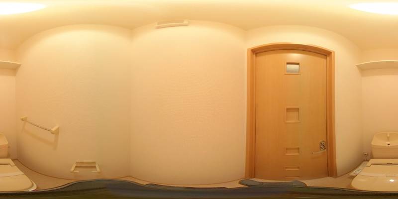 パノラマ画像トイレ