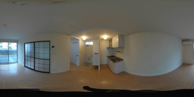 パノラマ画像リビング