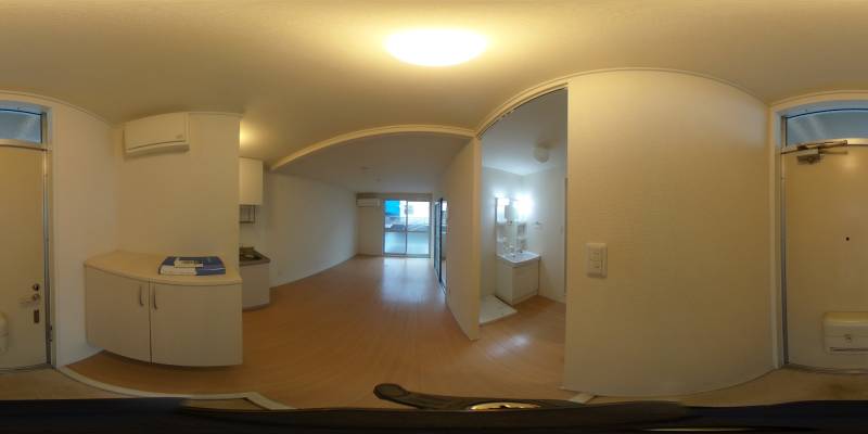 パノラマ画像玄関