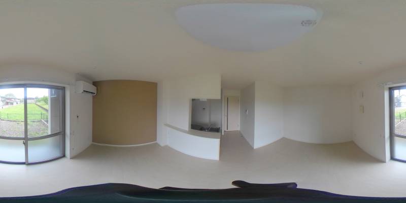 パノラマ画像リビング