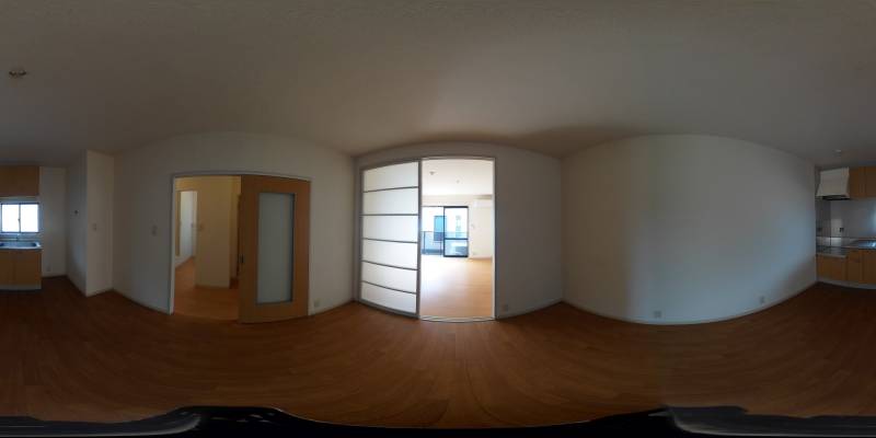 パノラマ画像リビング