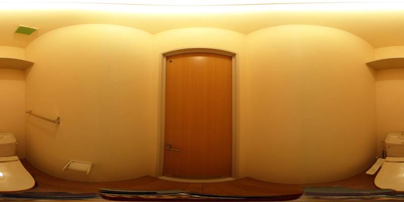 パノラマ画像トイレ