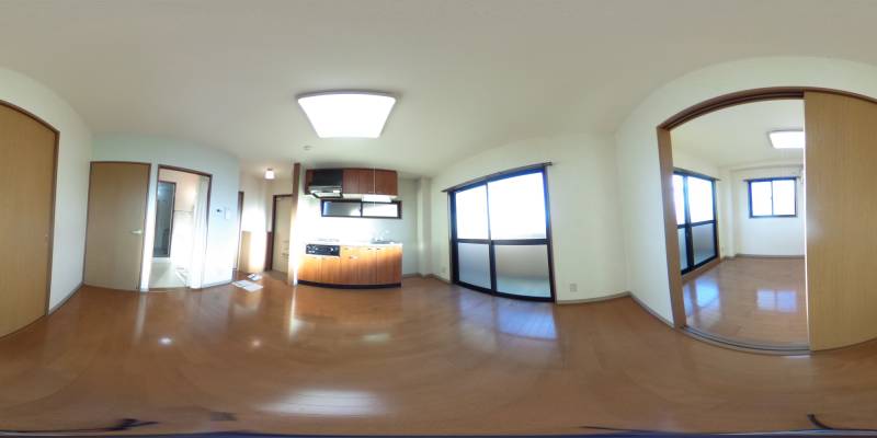 パノラマ画像リビング