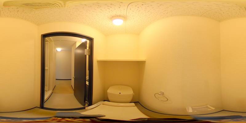 パノラマ画像トイレ