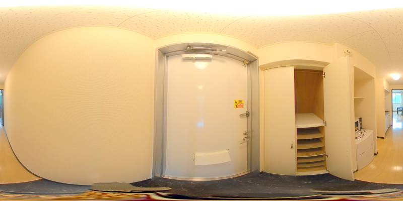 パノラマ画像玄関