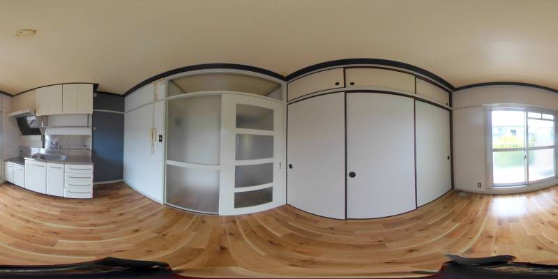 パノラマ画像キッチン