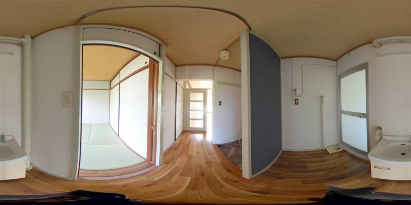 パノラマ画像洗面所