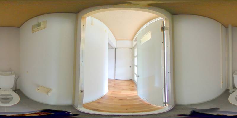 パノラマ画像トイレ