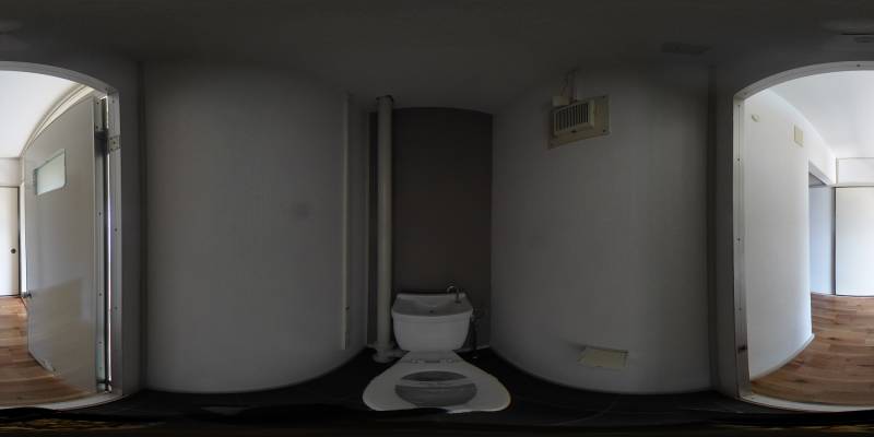 パノラマ画像トイレ