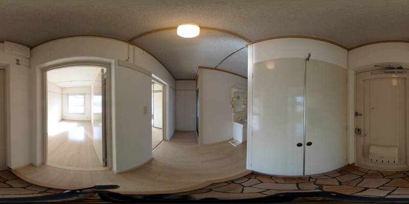 パノラマ画像玄関