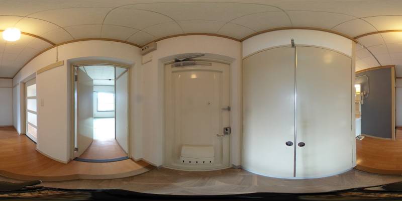 パノラマ画像玄関