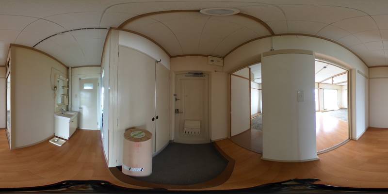 パノラマ画像玄関