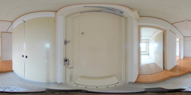 パノラマ画像玄関