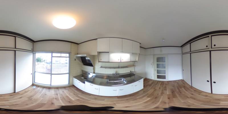 パノラマ画像洋室