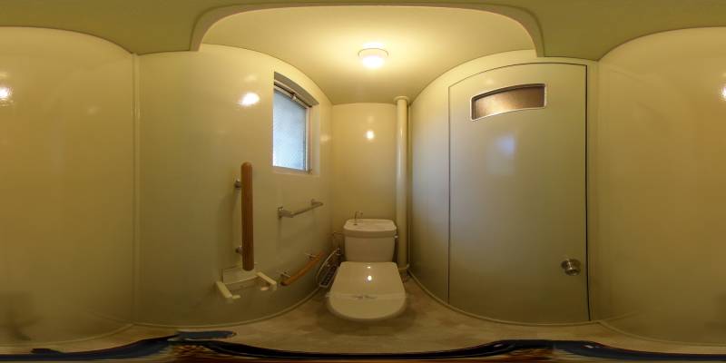 パノラマ画像トイレ