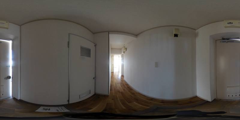 パノラマ画像玄関