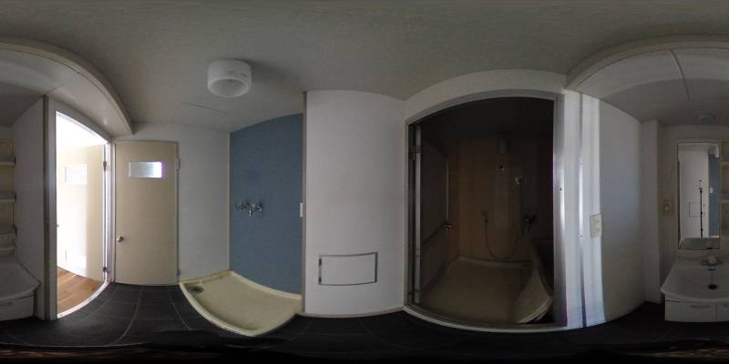 パノラマ画像洗面所