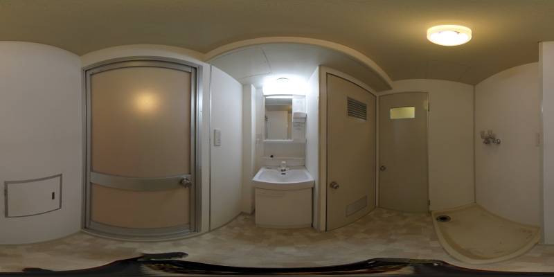 パノラマ画像洗面所