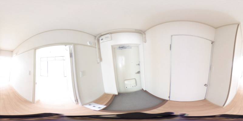 パノラマ画像玄関