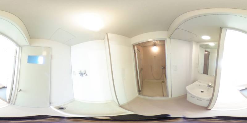 パノラマ画像洗面所