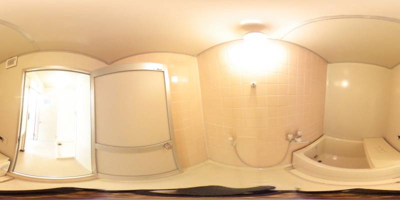 パノラマ画像バスルーム