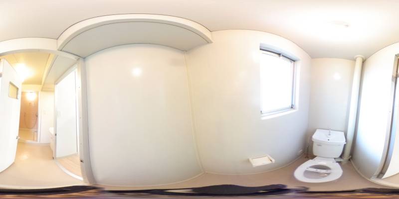 パノラマ画像トイレ