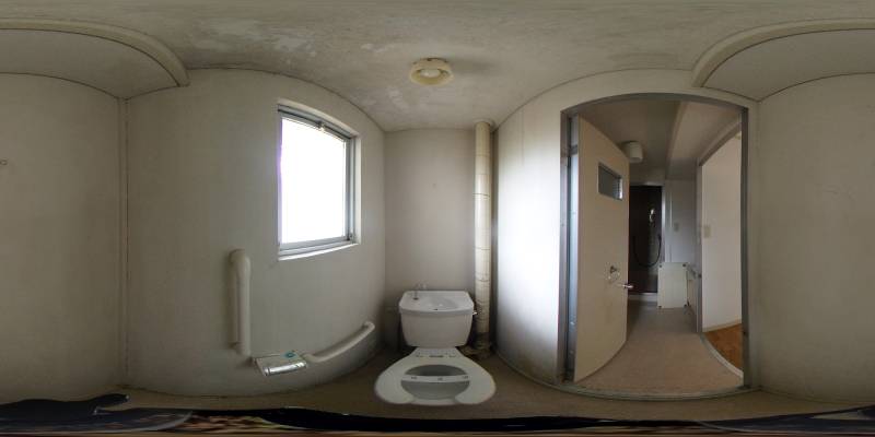 パノラマ画像トイレ