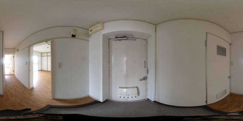 パノラマ画像玄関