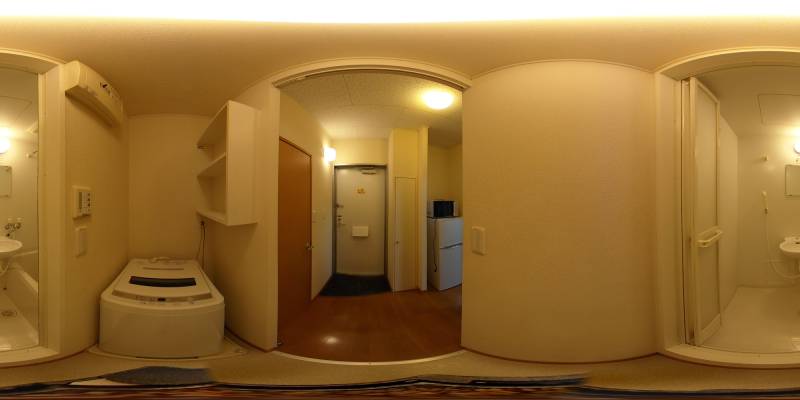 パノラマ画像洗面所
