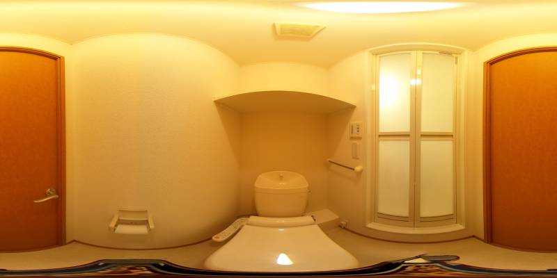 パノラマ画像トイレ