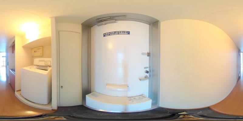 パノラマ画像玄関