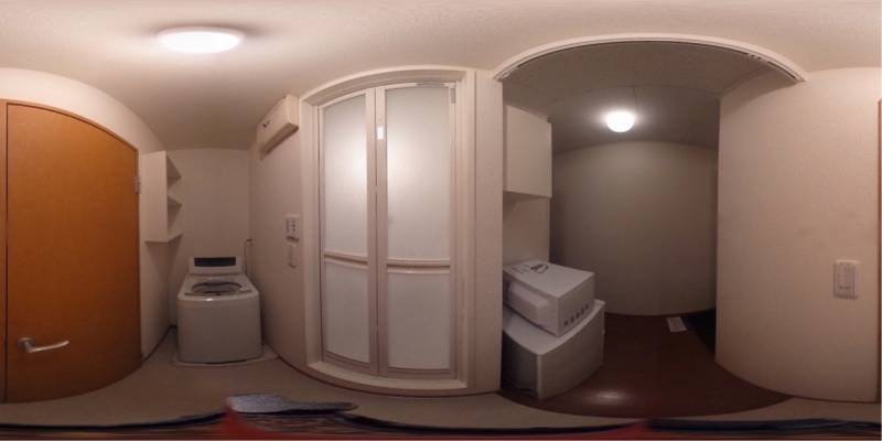 パノラマ画像洗面所