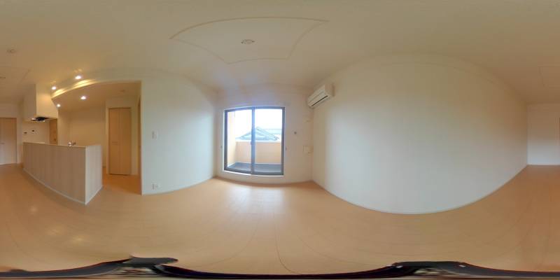 パノラマ画像リビング