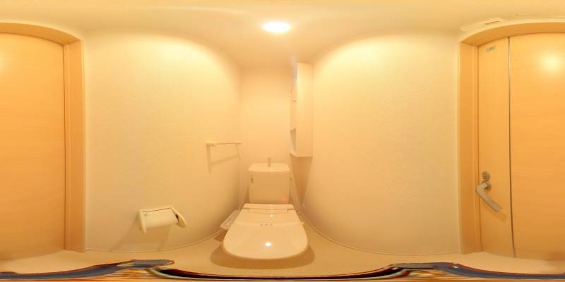 パノラマ画像トイレ