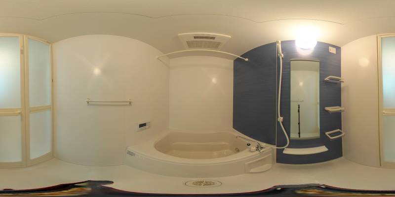 パノラマ画像バスルーム