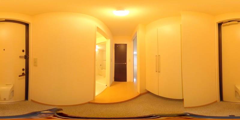 パノラマ画像玄関