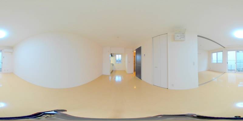 パノラマ画像リビング